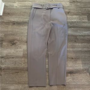 Aritzia Babaton High Waisted Pant Trousers with belt size medium